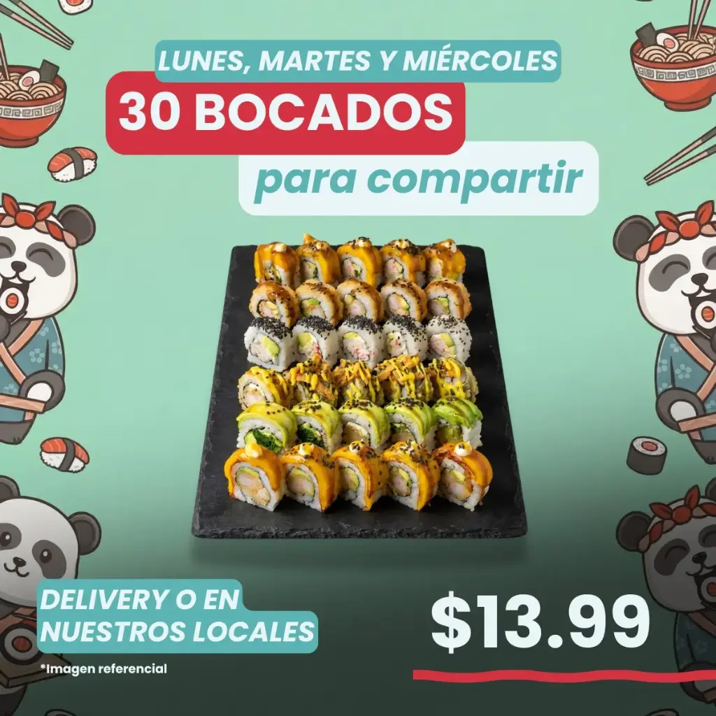 30 BOCADOS